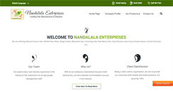 Desktop Screenshot of nandalalaenterprises.com