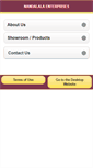 Mobile Screenshot of nandalalaenterprises.com